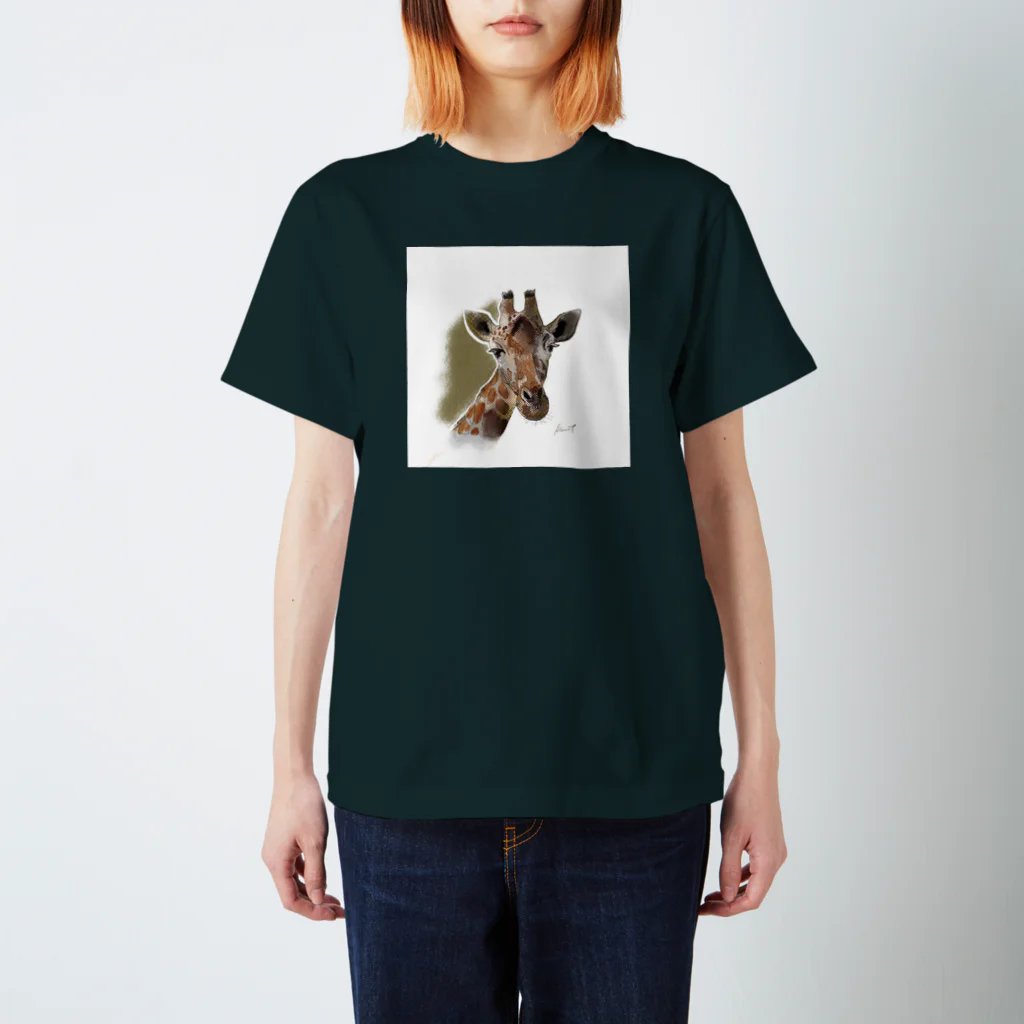 ワタシ。のみずたまキリン Regular Fit T-Shirt