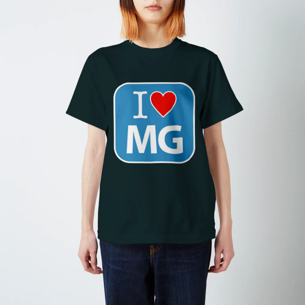 急行天北の鉄道 I♡MG Tシャツ スタンダードTシャツ