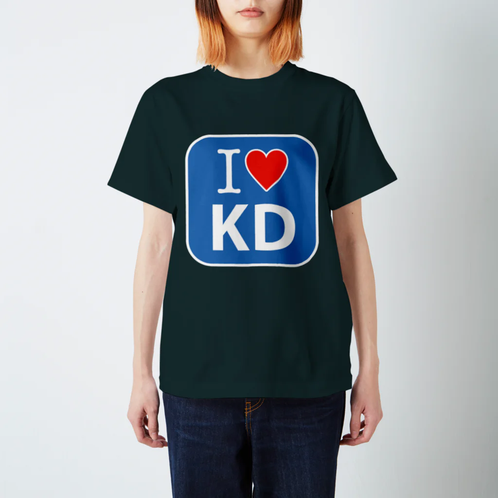 急行天北の鉄道 I♡KD Tシャツ Regular Fit T-Shirt