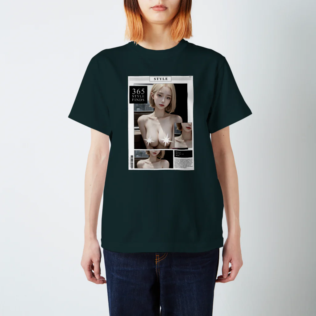 sounya sounyaの美女 図鑑（秋の果実） Regular Fit T-Shirt