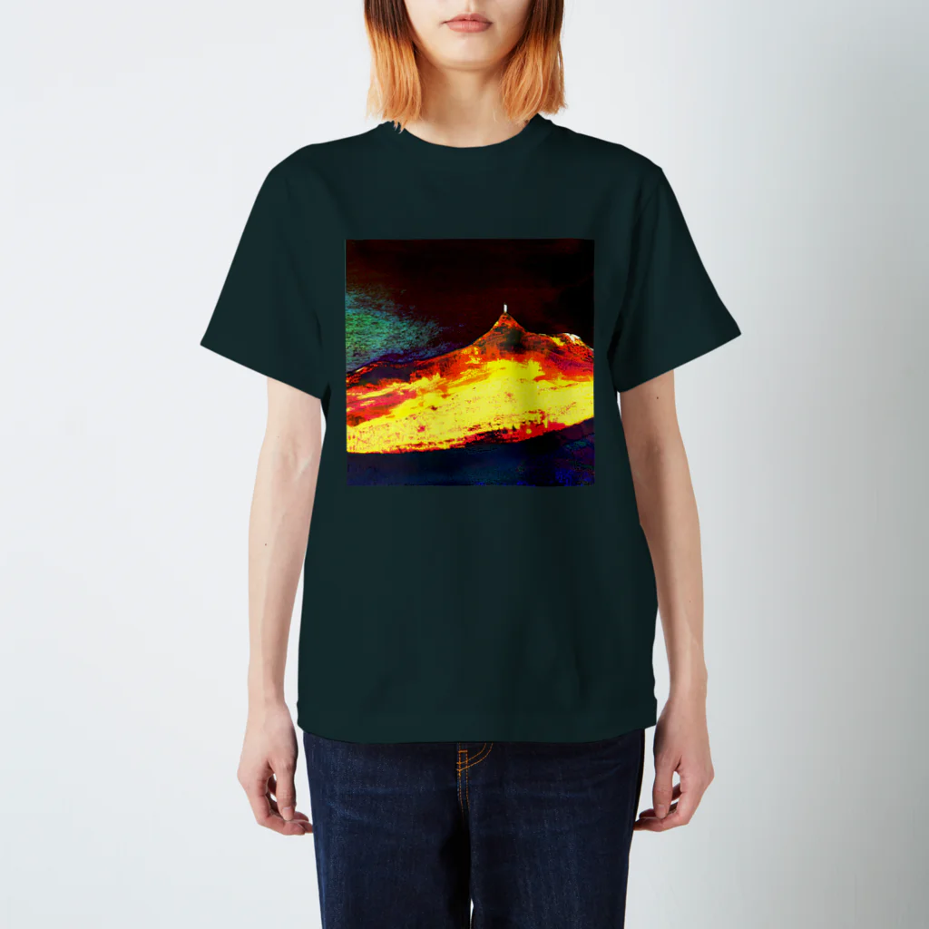 水草の火口の夜 Regular Fit T-Shirt