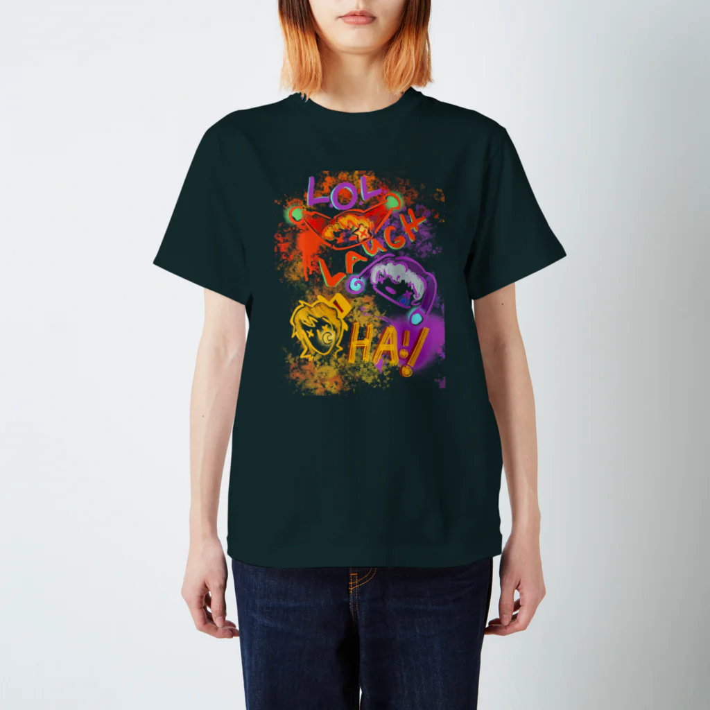 Studio L.O.LのStudio L.O.L【落書きピエロ】 Regular Fit T-Shirt