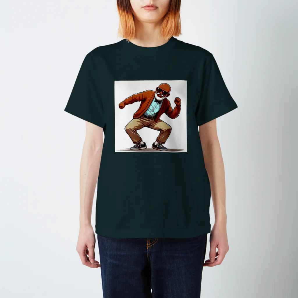 shoulderdanceの肩ダンスおじさん スタンダードTシャツ