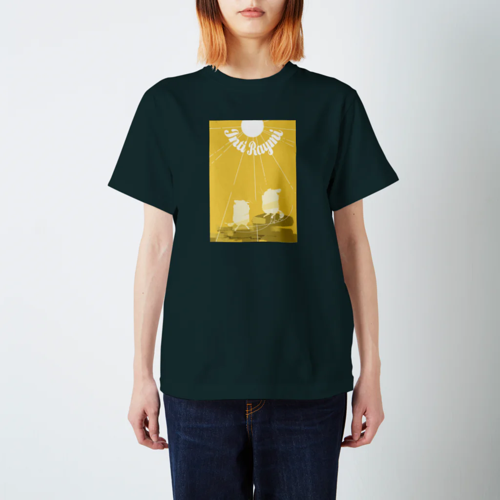 Líneas de aska “Askaの紙上絵”のInti raymi (太陽の祭り) スタンダードTシャツ