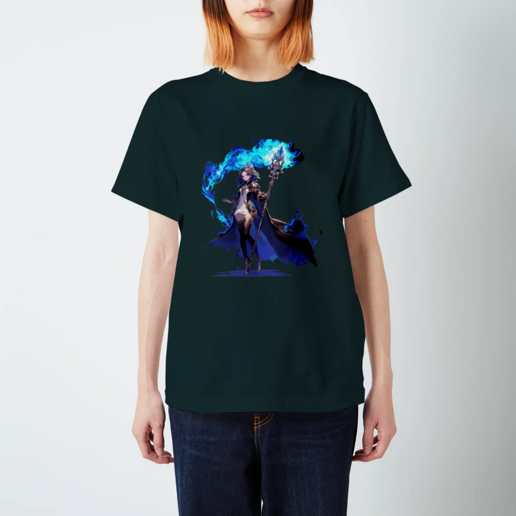 MistyStarkの青魔道士　－　blue mage　－ スタンダードTシャツ