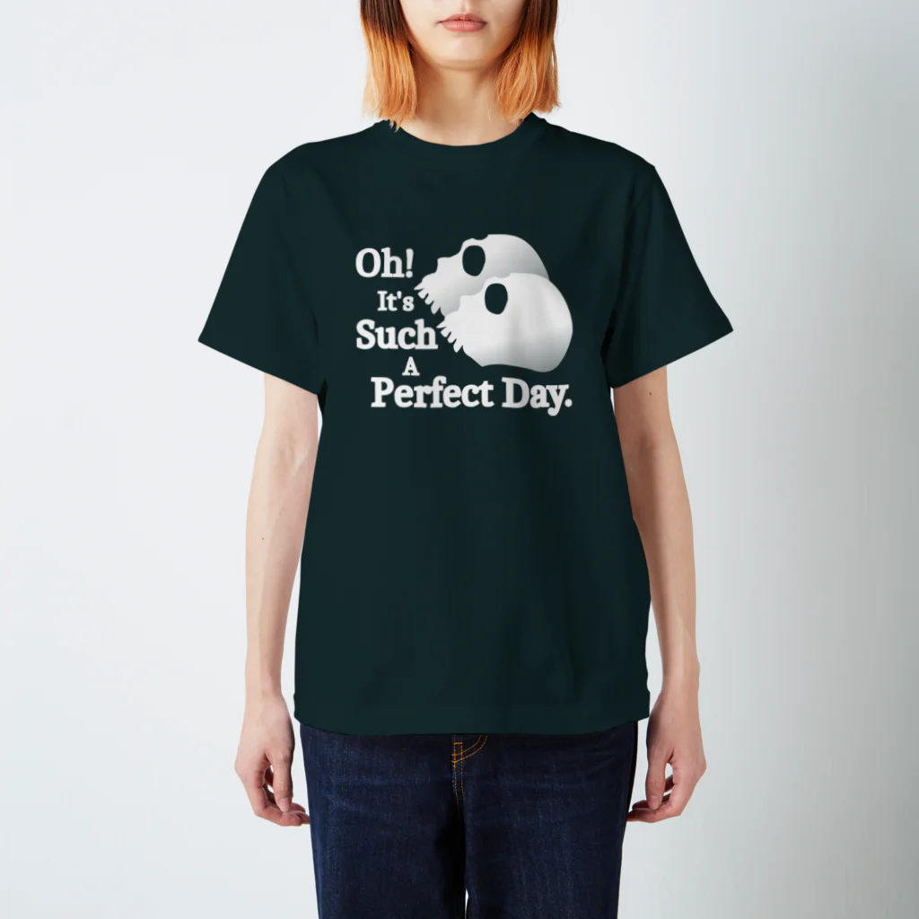 『NG （Niche・Gate）』ニッチゲート-- IN SUZURIのOh! It's Such A Perfectday.（白） スタンダードTシャツ