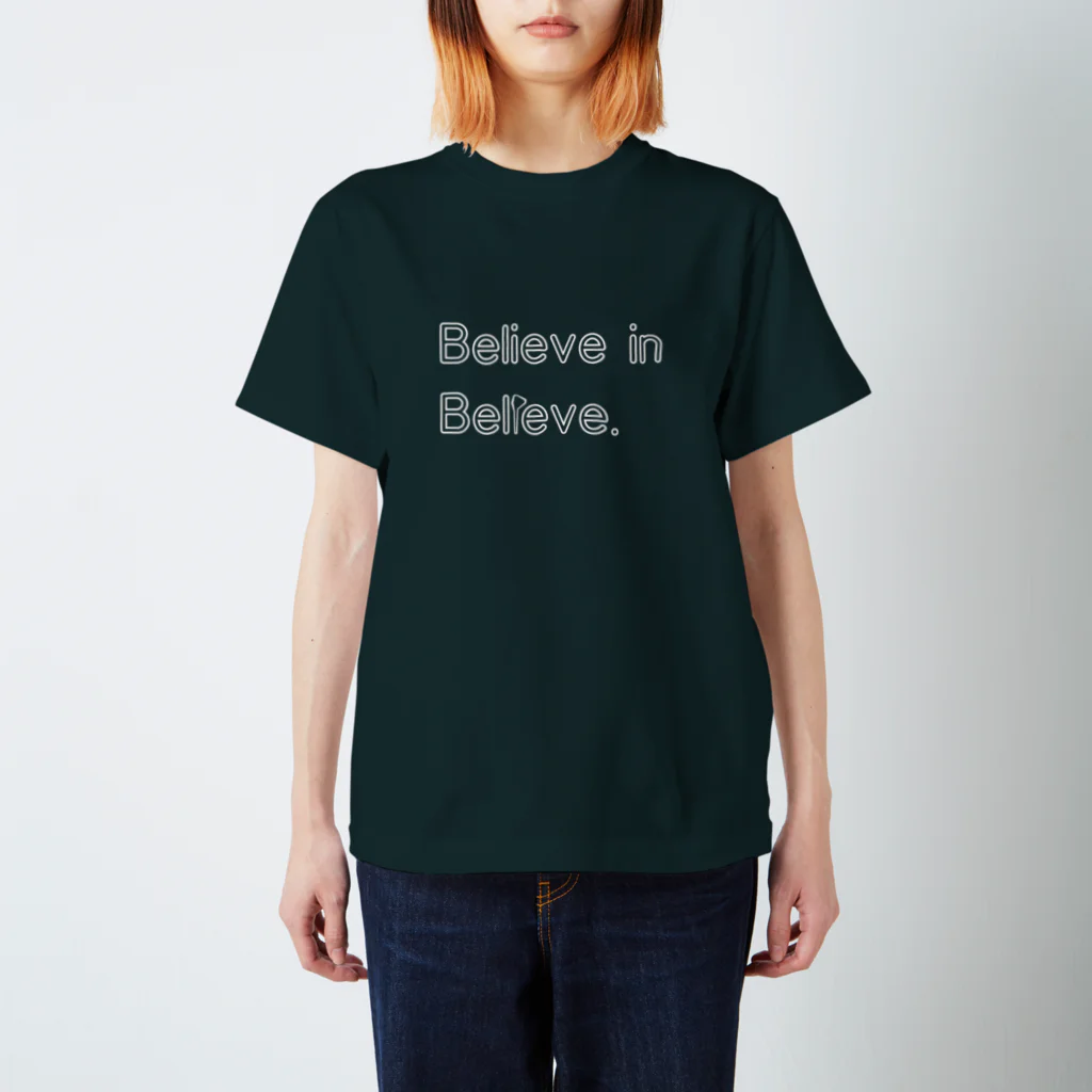 はやぶさのBelieve Regular Fit T-Shirt