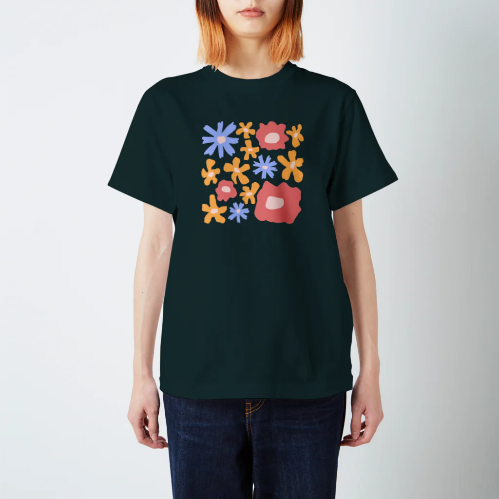 さんぺい商店のフラワーフラワー Regular Fit T-Shirt