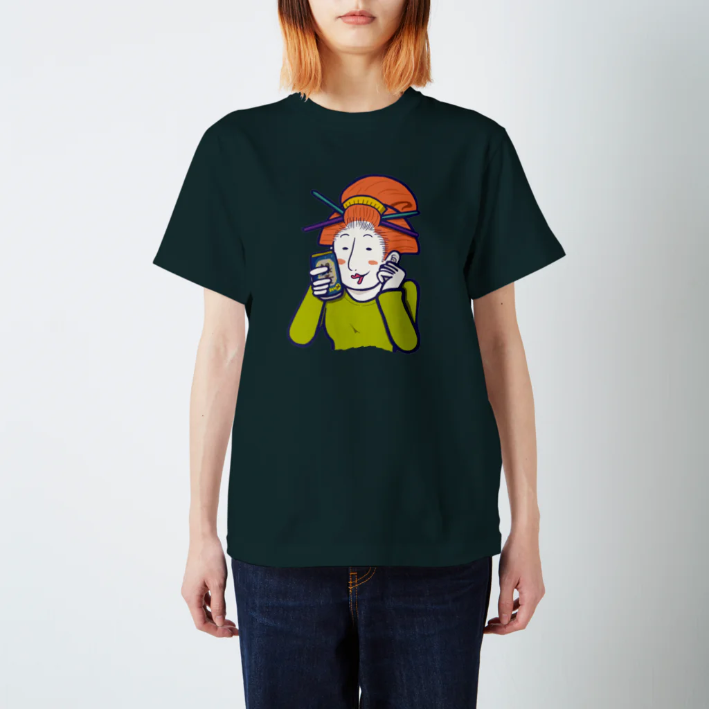 Oedo CollectionのTAKU-NOMI Girl（No BG） Regular Fit T-Shirt