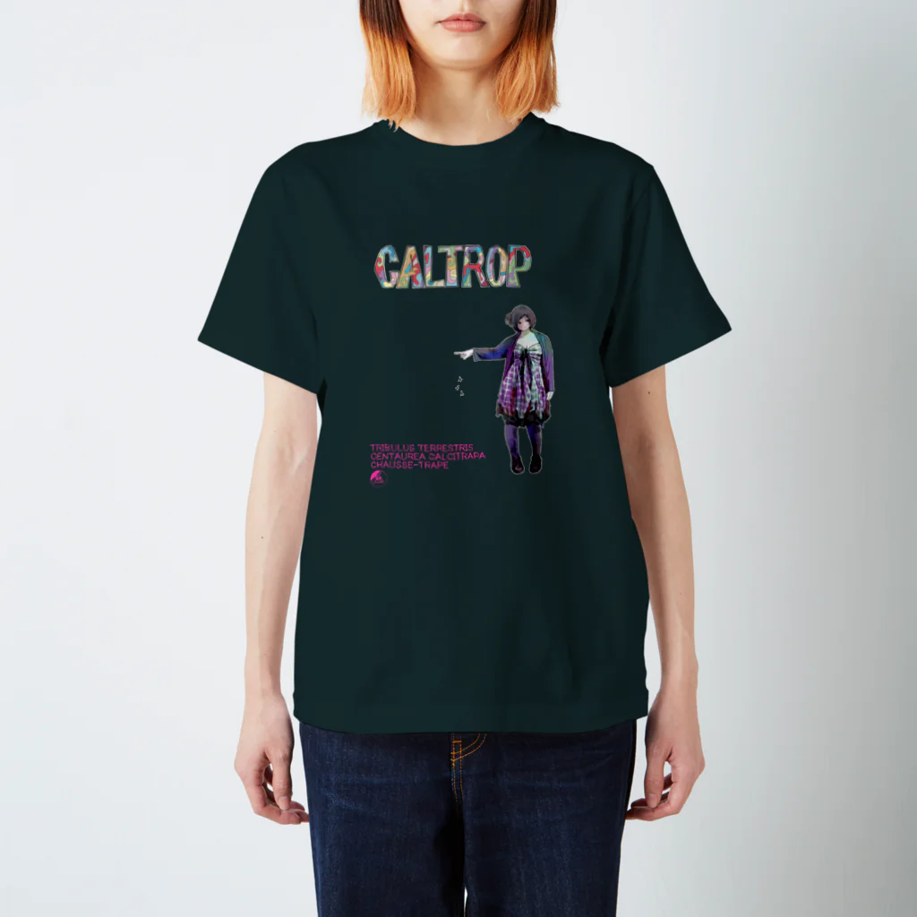 へちま@絵のやつのCALTROPのロゴと高橋さん Regular Fit T-Shirt