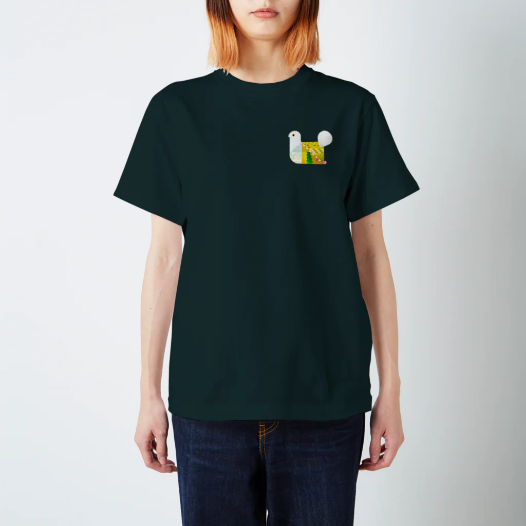 カツキ ミオのパタパタ 鳥 一匹バージョン Regular Fit T-Shirt