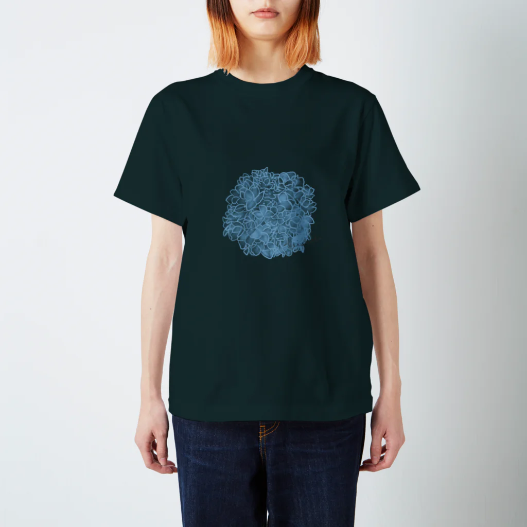 rilybiiの紫陽花 Regular Fit T-Shirt