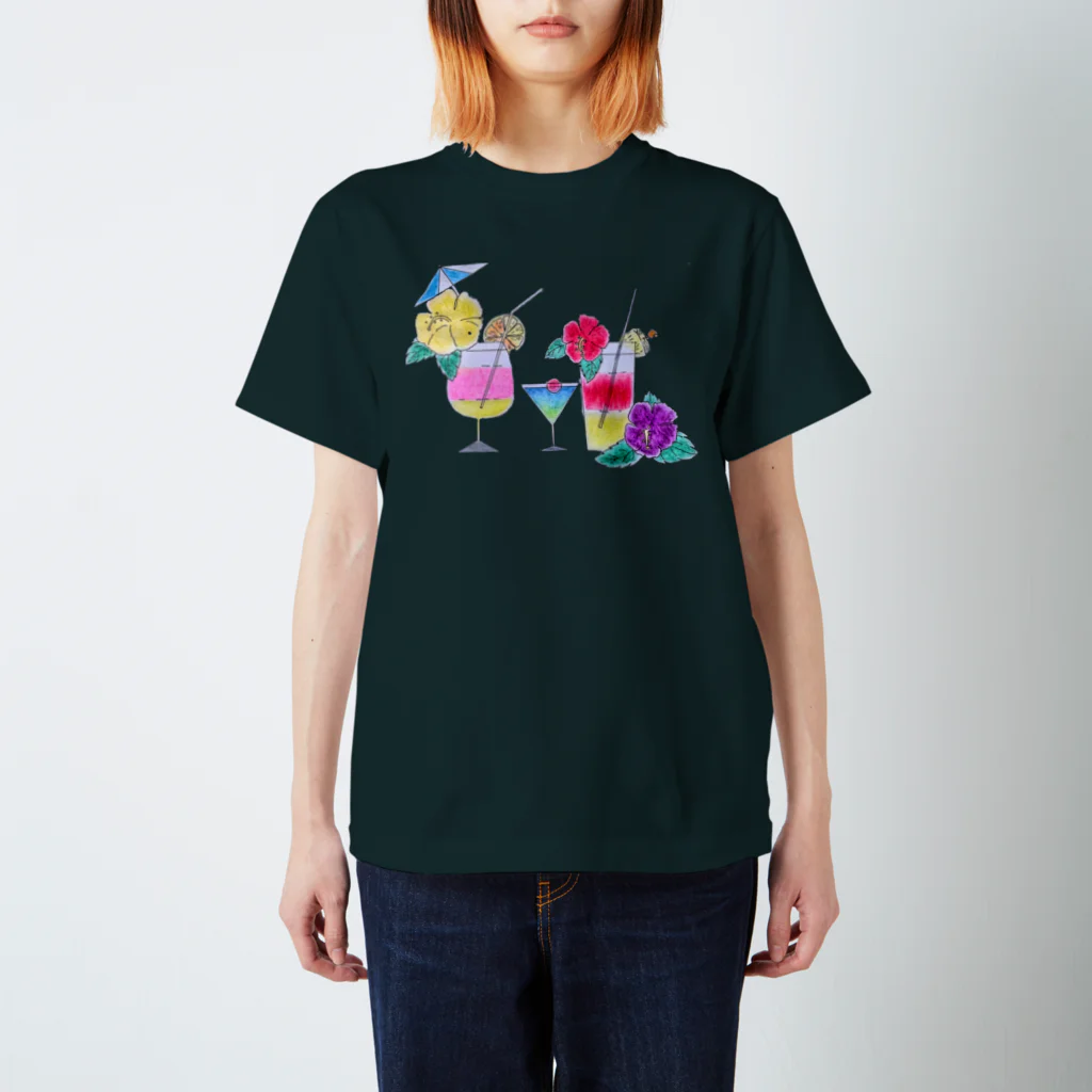 naminosukeのトロピカルドリンク Regular Fit T-Shirt