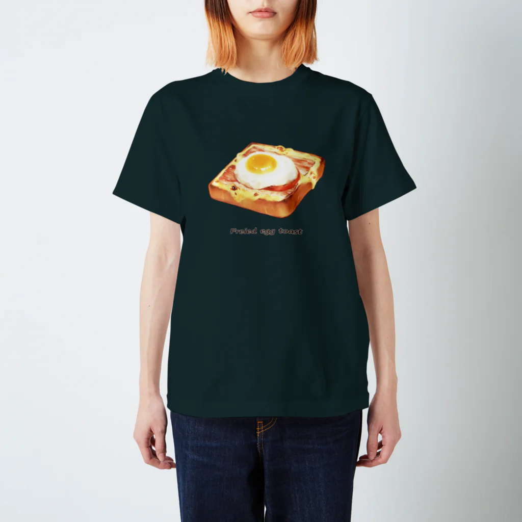 food・raboの目玉焼きトースト スタンダードTシャツ