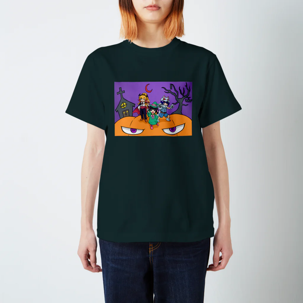 アクシズ(Aqushizu)の【アクシズ】ハッピーハロウィン！ スタンダードTシャツ