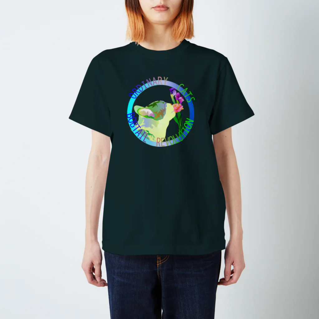 『NG （Niche・Gate）』ニッチゲート-- IN SUZURIのOrdinary Cats06h.t.(冬) Regular Fit T-Shirt