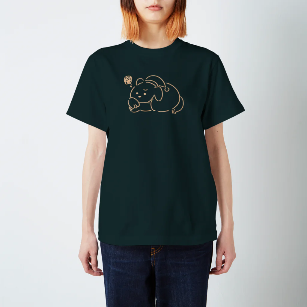 CHIUMA noのねむれなイヌ Regular Fit T-Shirt