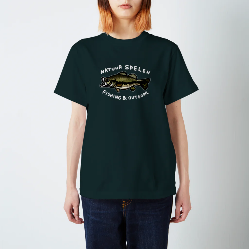 Natuur Spelen ShopのNatuur バス　【スレート】 Regular Fit T-Shirt