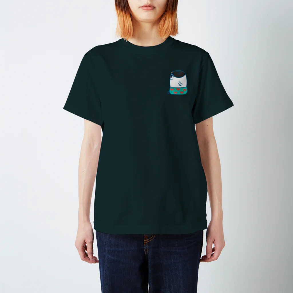 共同生活アニマルズのもりちゃんスカジャン Regular Fit T-Shirt