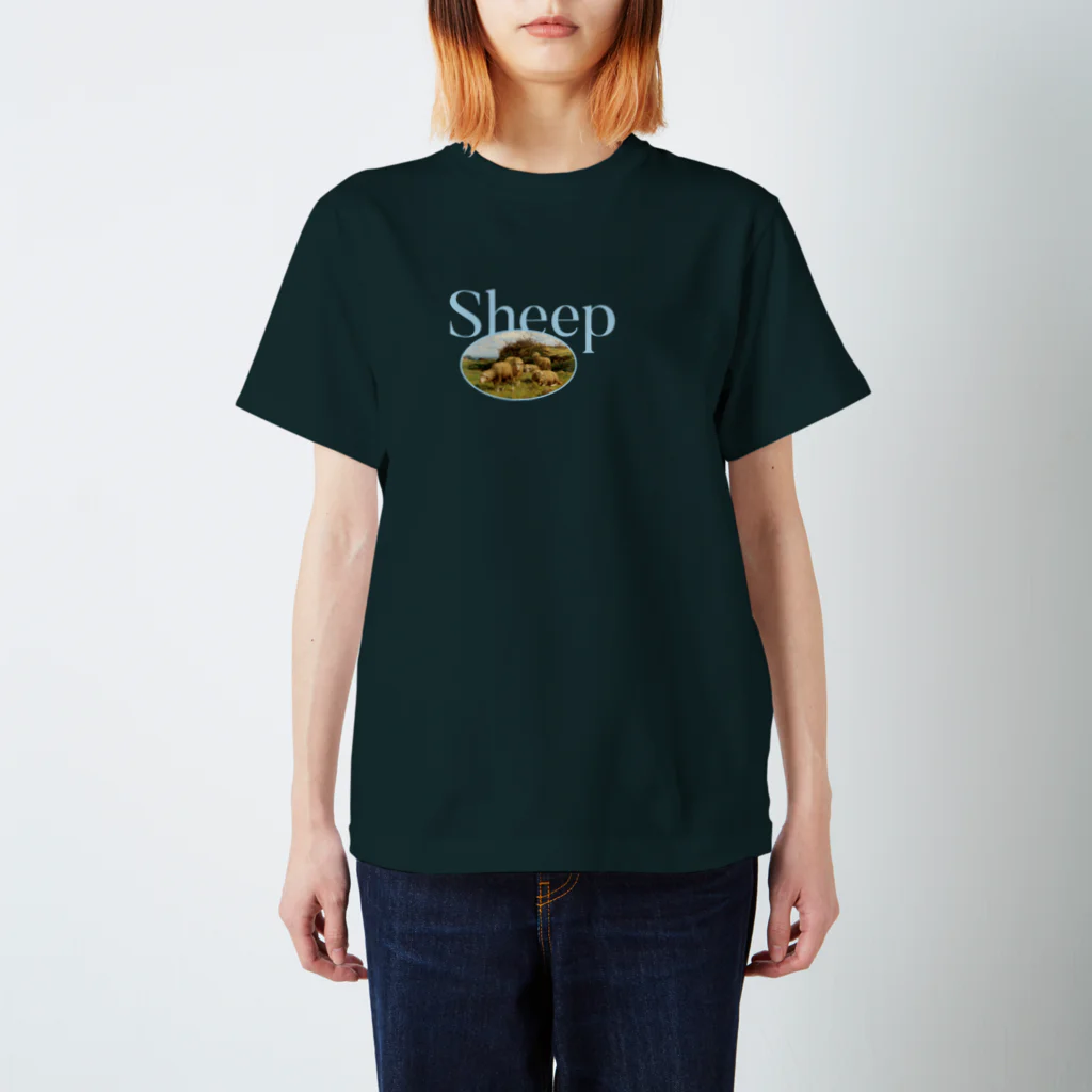 Parallel Imaginary Gift ShopのNorthern Sky Sheep Farm スタンダードTシャツ