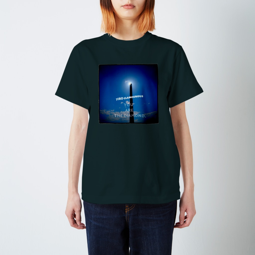 7IRO GLAMOUROUSのyou are the diamond Tシャツ Regular Fit T-Shirt