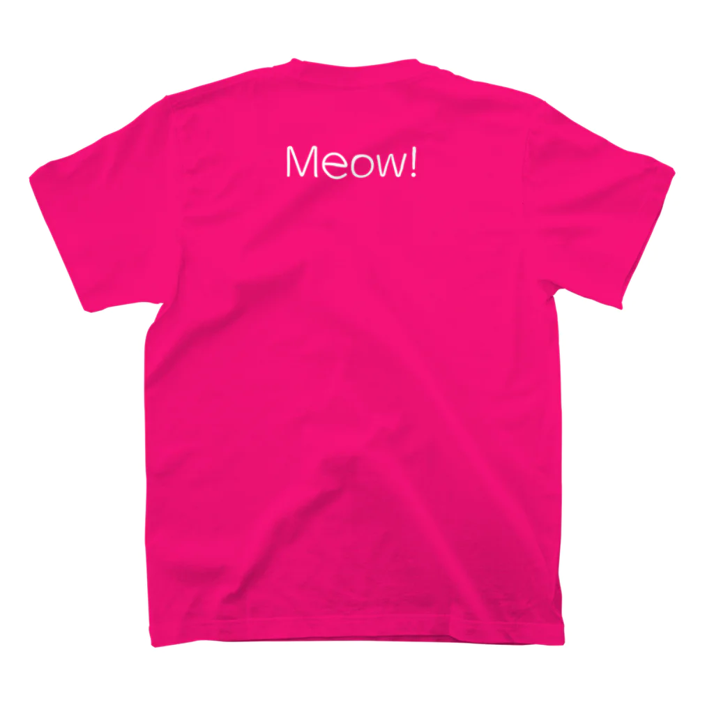 WOOOOWOのMeow スタンダードTシャツの裏面