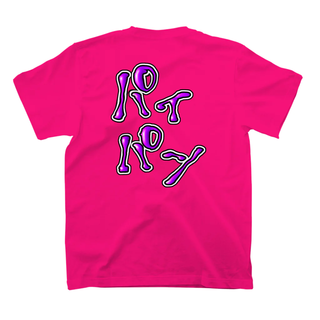 ピンク　パイパン パイパン会長×イリュージョン / GONTAuのスタンダードTシャツ通販 ∞ SUZURI（スズリ）