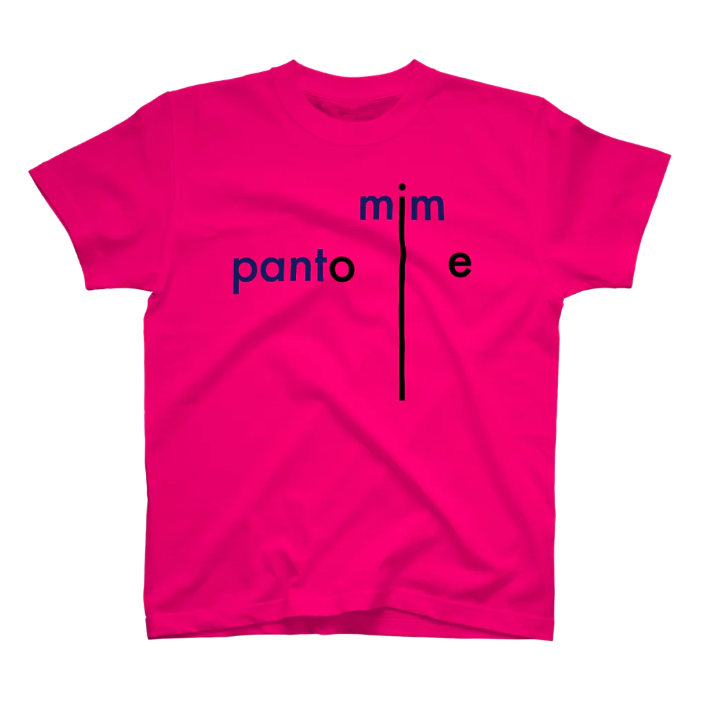 olivemime goods shopの"pantomime" Regular Fit T-Shirt