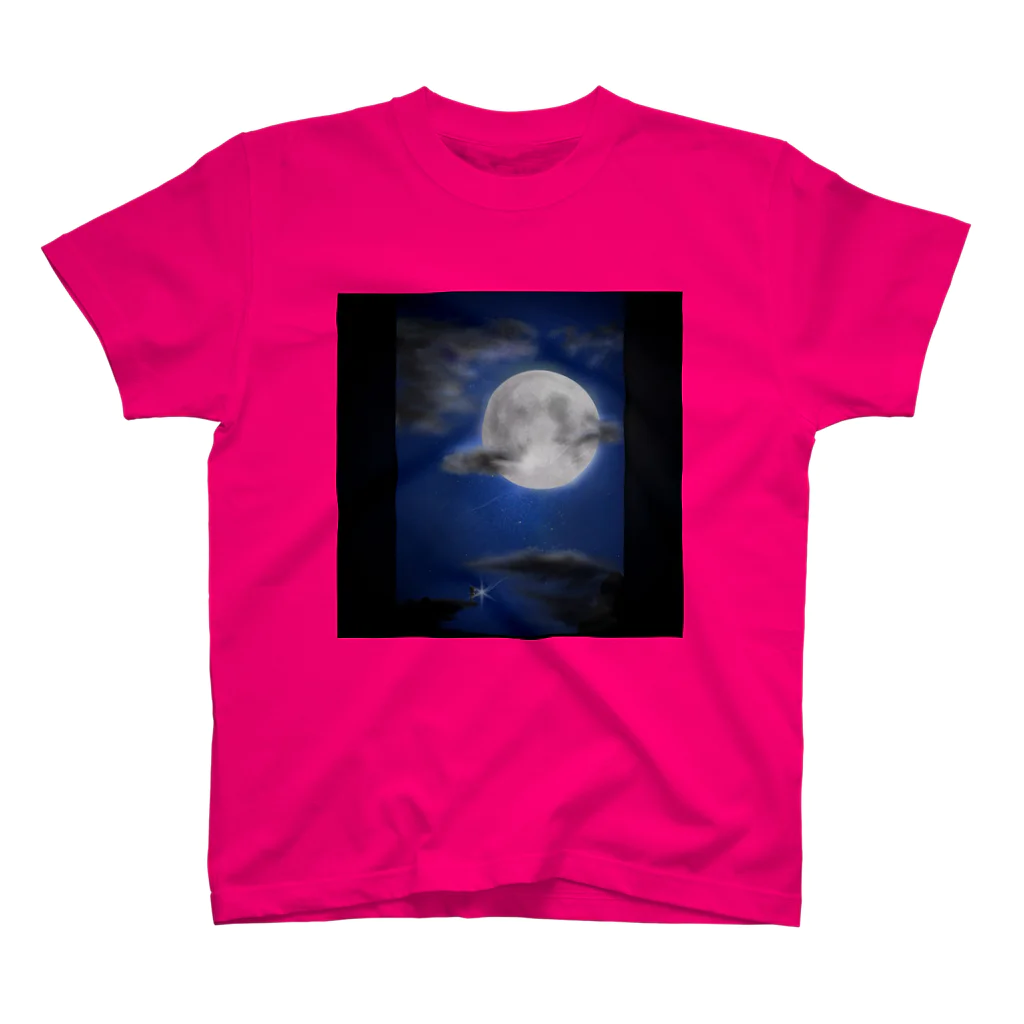 sereneの夜空 Regular Fit T-Shirt