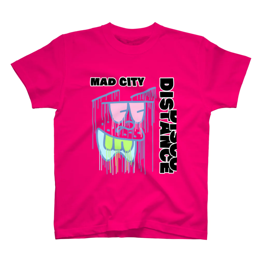 Msto_market a.k.a.ゆるゆる亭のMadcity drip version. スタンダードTシャツ