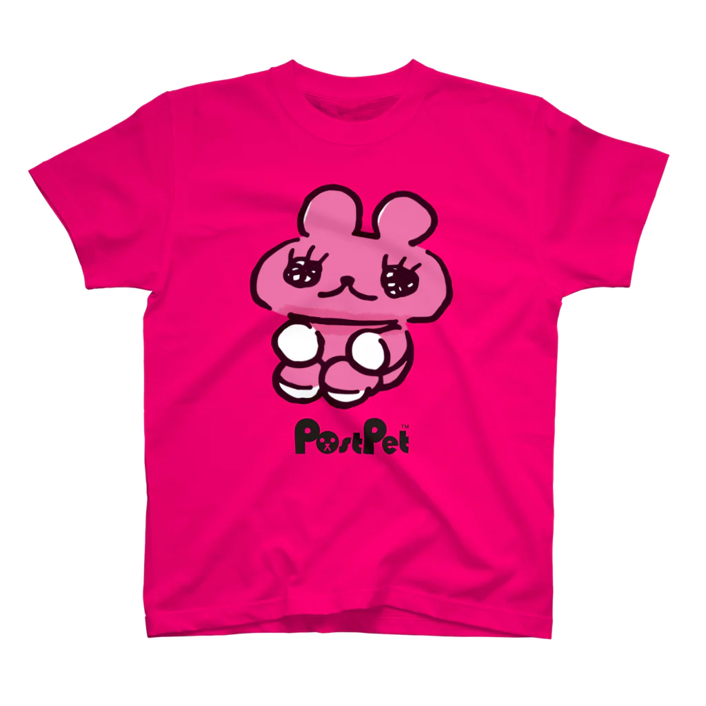 PostPet Official Shopのおすわりモモ Regular Fit T-Shirt