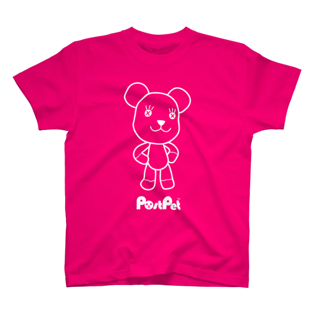 PostPet Official Shopのえっへんモモ Regular Fit T-Shirt