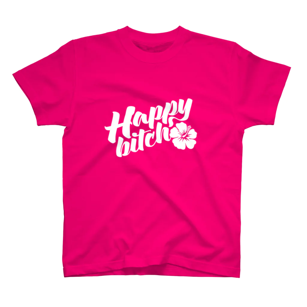 NOBODY754のHappy Bitch スタンダードTシャツ