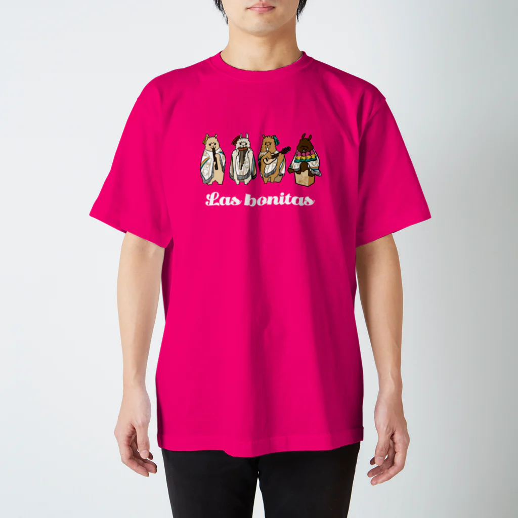 Líneas de aska “Askaの紙上絵”のLas bonitas 応援グッズ スタンダードTシャツ