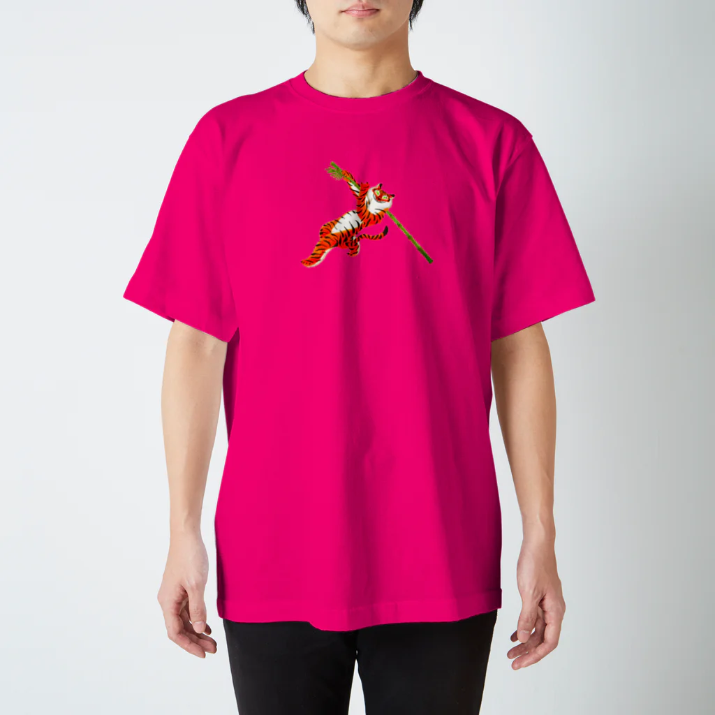 segasworksの功夫のトラちゃん（酔棍） Regular Fit T-Shirt