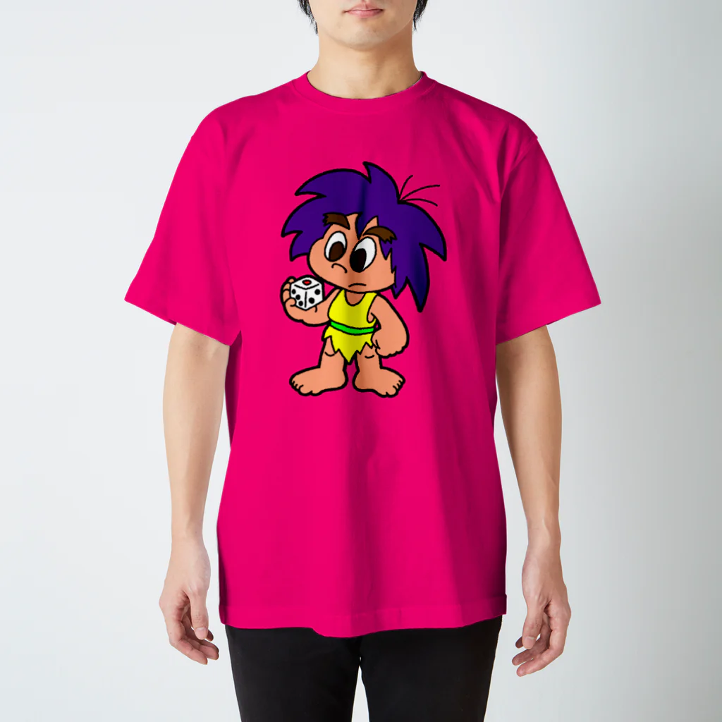 pantsdoragonのサイコロ原人 スタンダードTシャツ