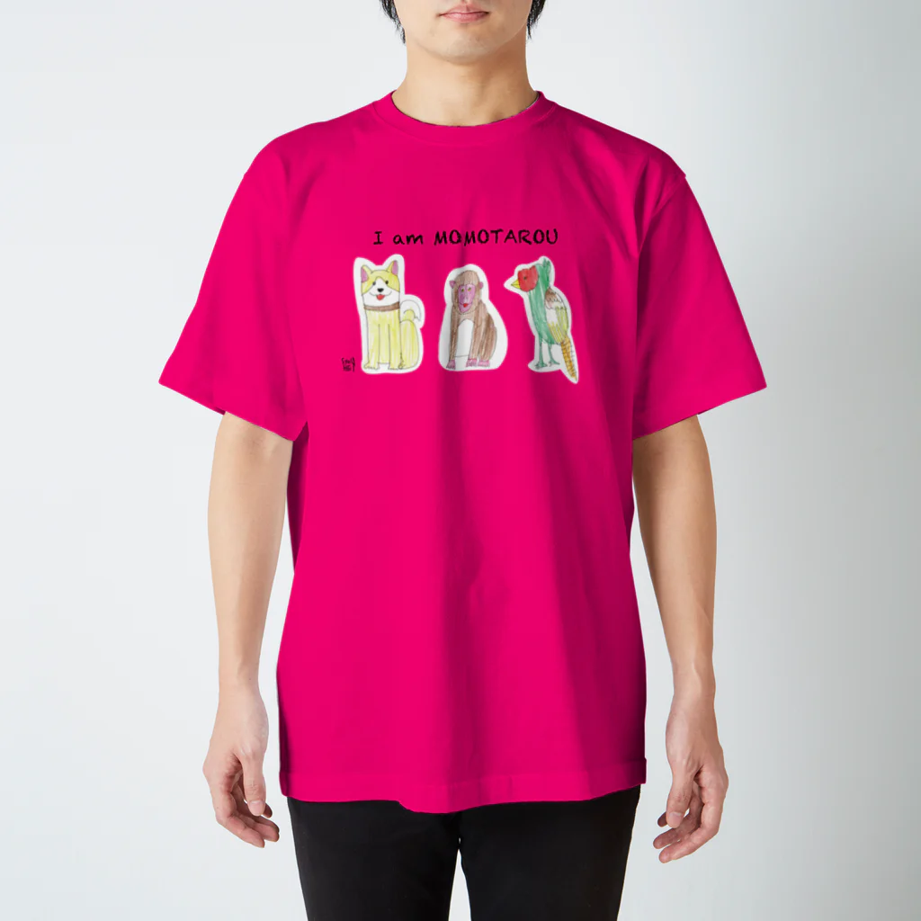 ★いろえんぴつ★のI am MOMOTAROU 2 スタンダードTシャツ