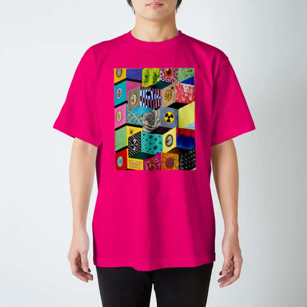 Knight Timeのサイケデリック・マンション！ Regular Fit T-Shirt