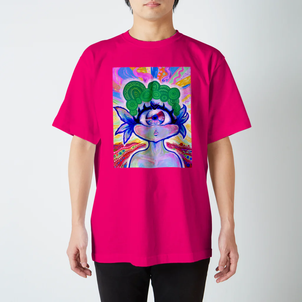 せんのさくら　しゅーせんかんのuniちゃん「天命回転図」Tシャツ Regular Fit T-Shirt