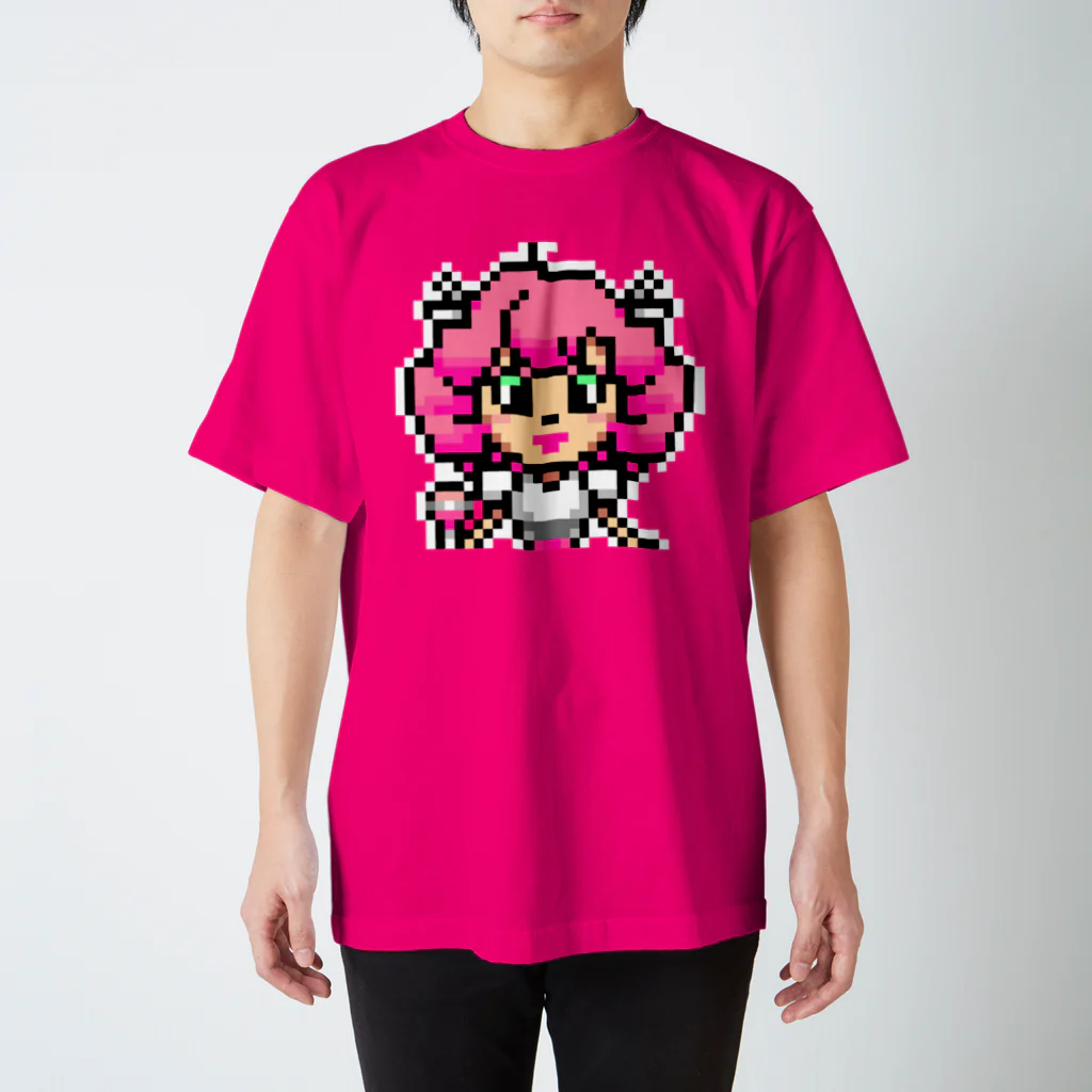 haruのidol・モモダピンコ微笑みver. スタンダードTシャツ