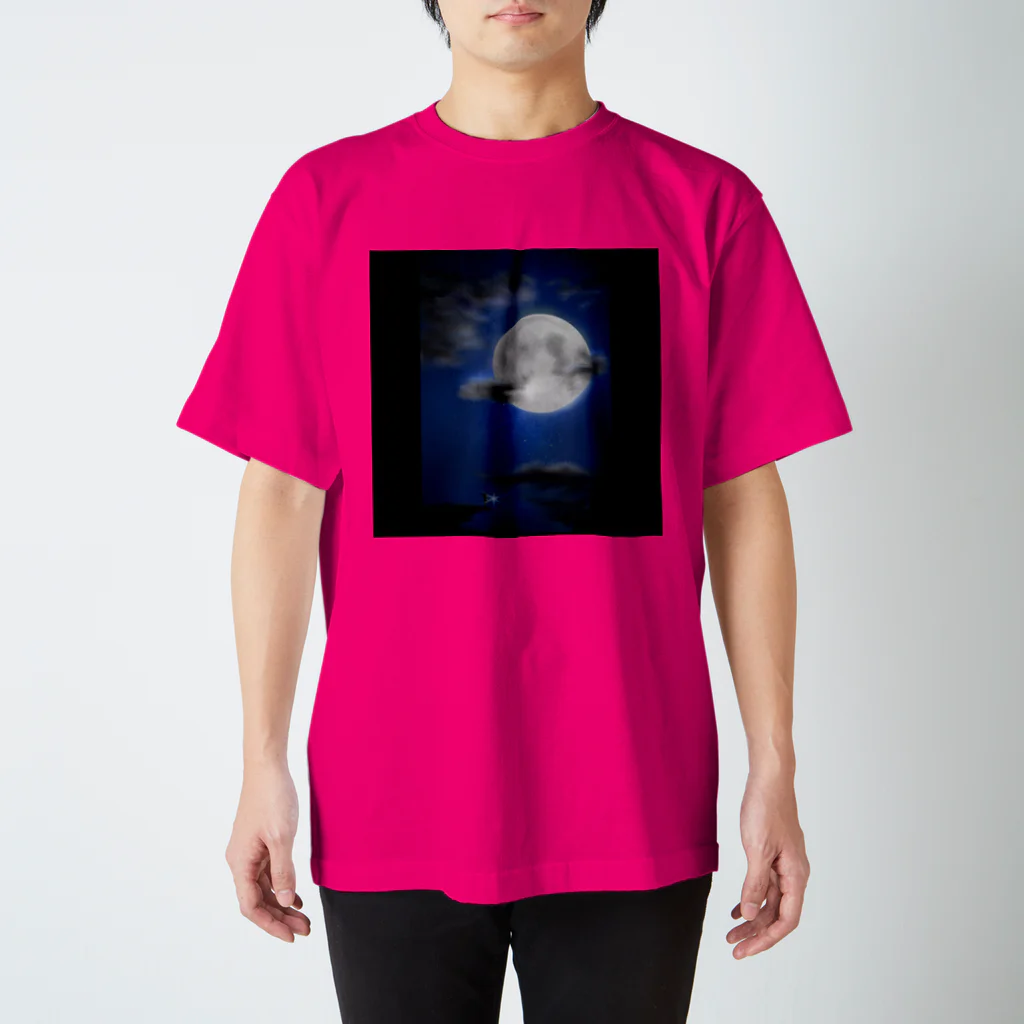 sereneの夜空 Regular Fit T-Shirt