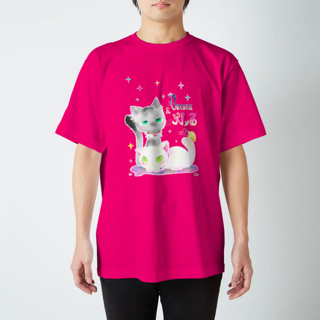 八木めりーのGururu＆Nya スタンダードTシャツ