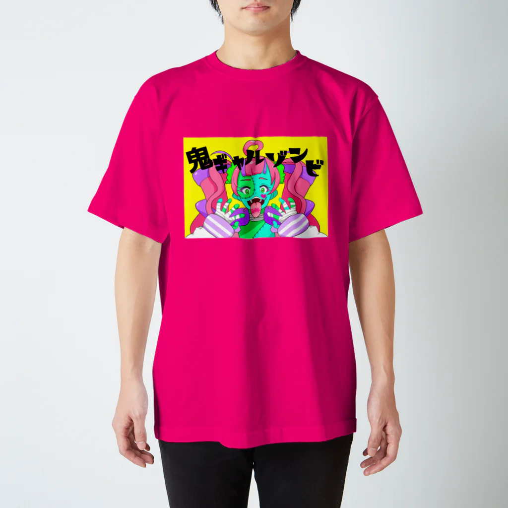 GALIIIIy(ぎゃりー)の鬼ギャルゾンビ。 Regular Fit T-Shirt