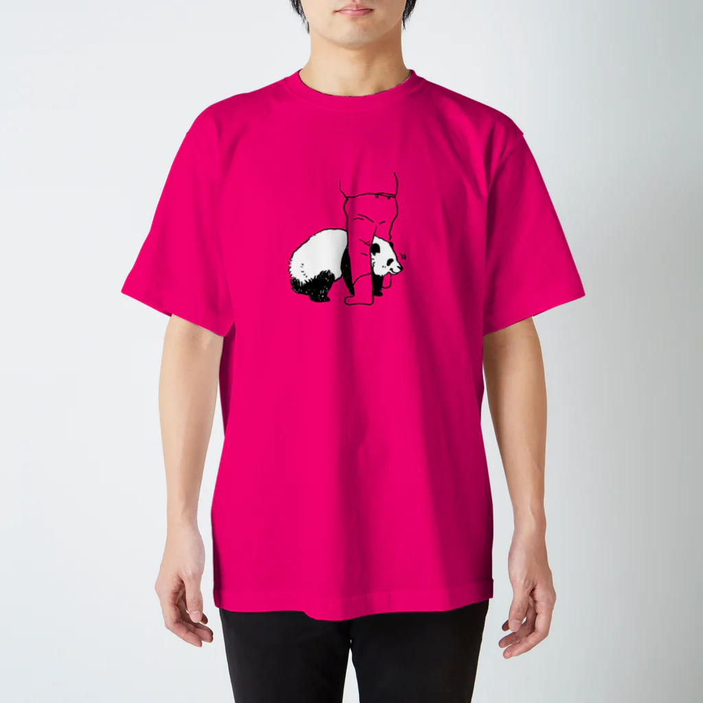ばじぃとニコみとパンダのずぼ Regular Fit T-Shirt