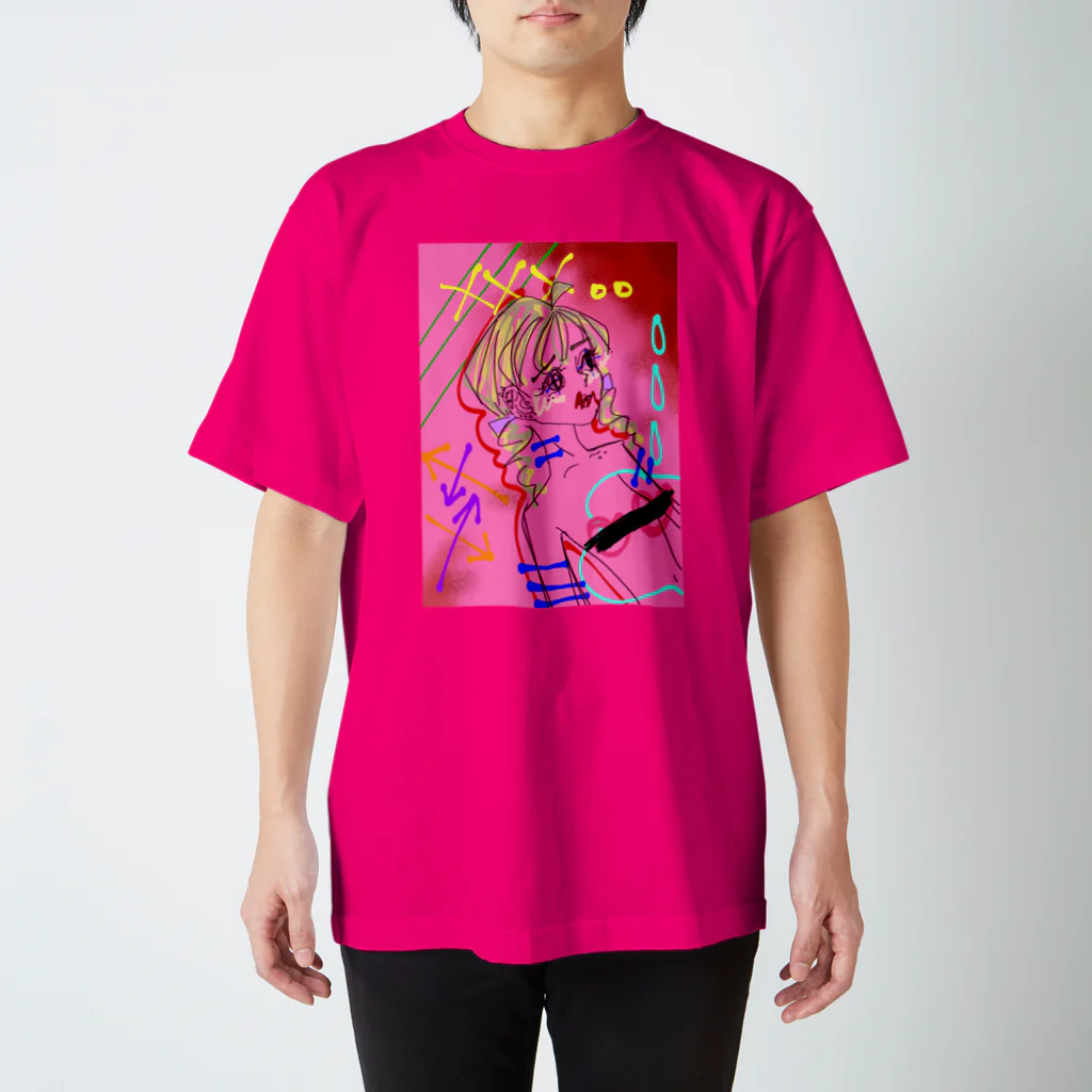 牡丹ちゃんのさみしがり(検閲済) Regular Fit T-Shirt