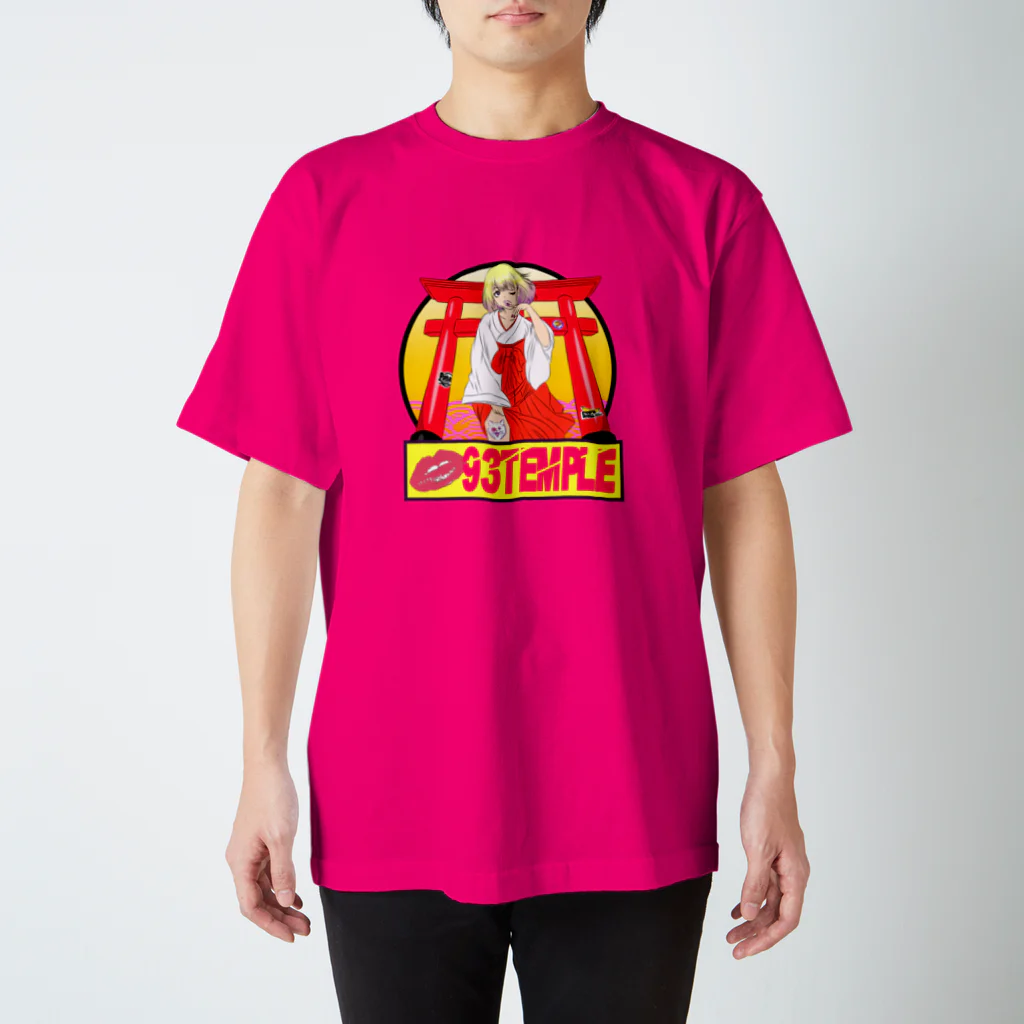 POP'N ROLLの93TEMPLE スタンダードTシャツ