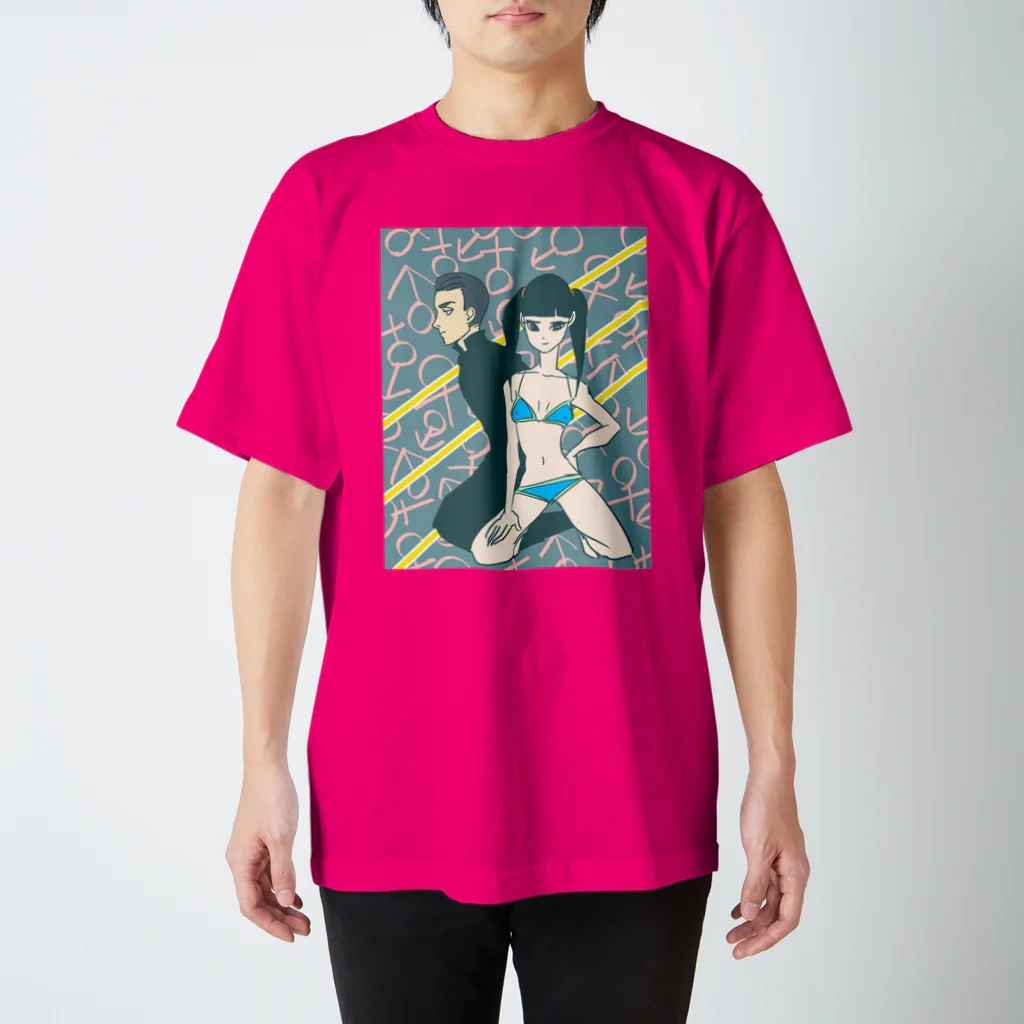 柳沢ユーヲのやらしー スタンダードTシャツ