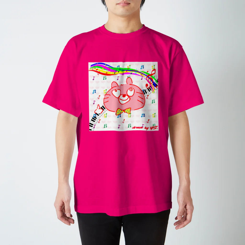 Ａ’ｚｗｏｒｋＳのきもいらくがきくま スタンダードTシャツ