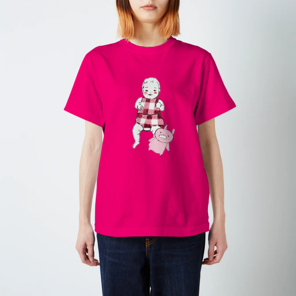 子どもの絵デザインのbaby006 color Regular Fit T-Shirt