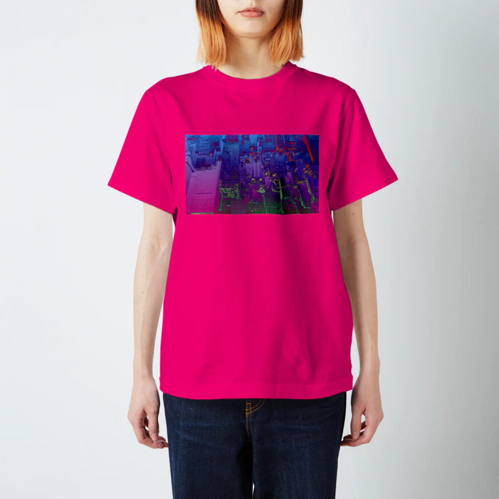 ウナーゴン20億3千万販売所のCYBERPUNKCITY スタンダードTシャツ